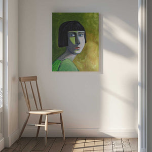 Tablou canvas „Lady with the Look” de Sharyn Bursic