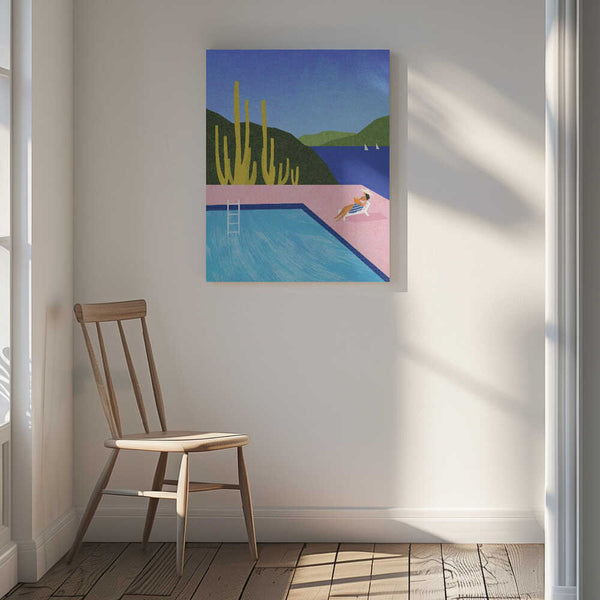 Tablou canvas „Swimming Pool” de longwayhome