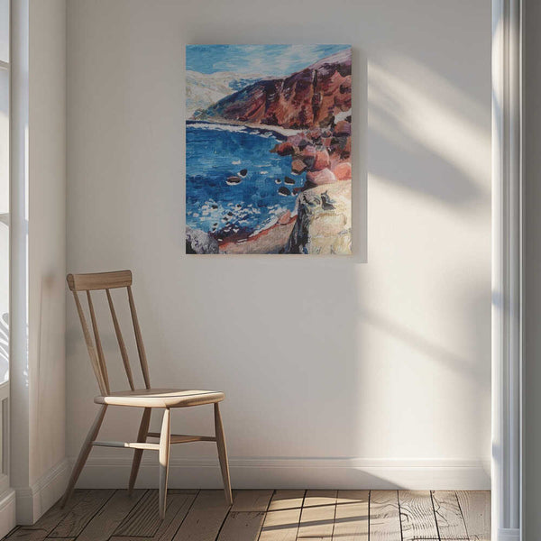 Tablou canvas „Red Sand Beach” de Pauline Wegman | Key and Sea Creative