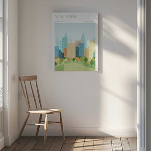 Tablou canvas „New York, Central Park” de longwayhome