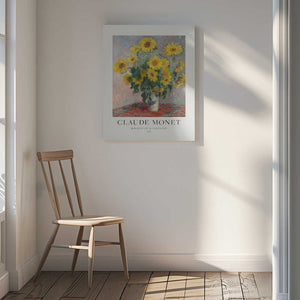 Tablou canvas „Bouquet Of Sunflowers” de Claude Monet