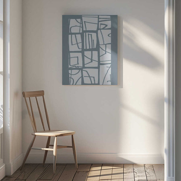 Tablou canvas „Shapes and Lines” de Dan Hobday