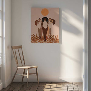 Tablou canvas „W.O.M.E.N 2” de Carelle N'guessan