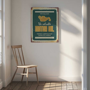 Tablou canvas „Reliable Oil” de Fadil Roze