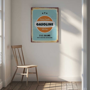 Tablou canvas „Gasoline” de Fadil Roze
