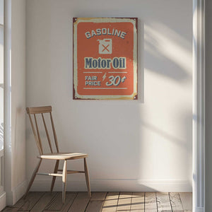 Tablou canvas „Motor Oil” de Fadil Roze