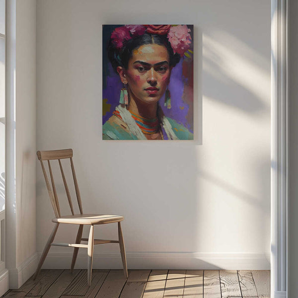 Tablou canvas „Vibrant Elegance” de Treechild