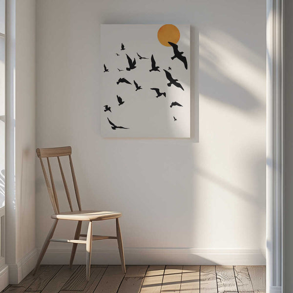 Tablou canvas „Dancing In the Sky” de Kubistika