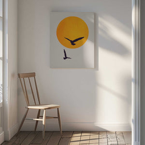 Tablou canvas „Birds In the Sky” de Kubistika