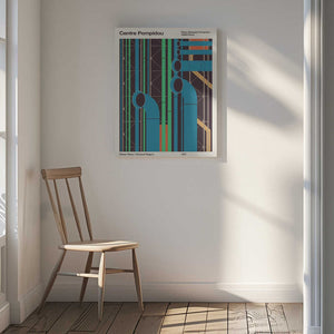 Tablou canvas „Pompidou” de Florent Bodart