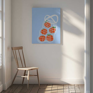Tablou canvas „Tomatoes in Mesh” de Athene Fritsch