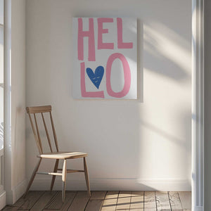 Tablou canvas „Friendly Heartbeat” de Athene Fritsch