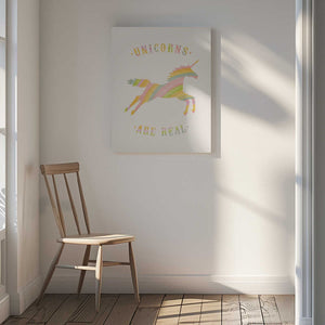 Tablou canvas „Unicorns Are Real” de Florent Bodart