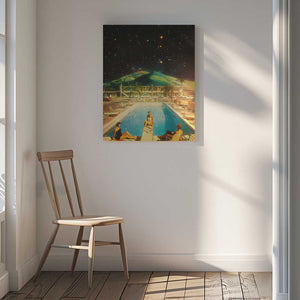 Tablou canvas „Space Pool” de Taudalpoi