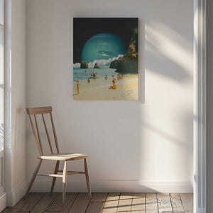 Tablou canvas „Space Beach” de Taudalpoi