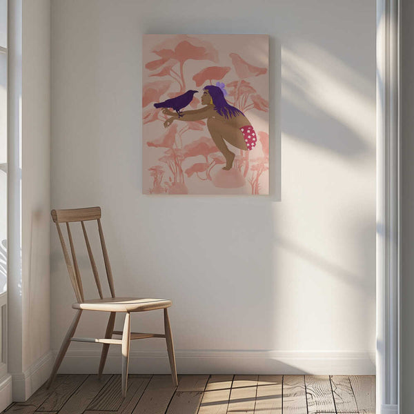 Tablou canvas „Raven” de Jota de jai