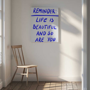 Tablou canvas „Beautiful Reminder” de Athene Fritsch