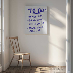 Tablou canvas „Creative To-Do List” de Athene Fritsch