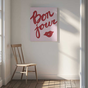 Tablou canvas „Bonjour Kiss” de Athene Fritsch