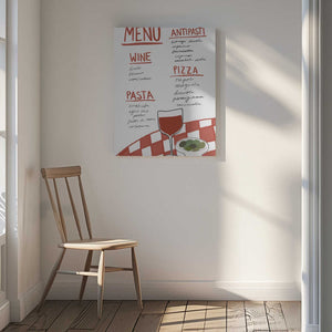 Tablou canvas „Italian Cuisine Delight” de Athene Fritsch
