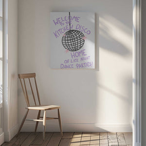 Tablou canvas „Kitchen Disco Vibes” de Athene Fritsch