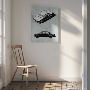 Tablou canvas „Minimal Car Series Ii” de jay stanley