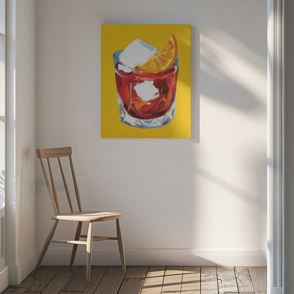 Tablou canvas „Negroni On Sunshine” de Alice Straker