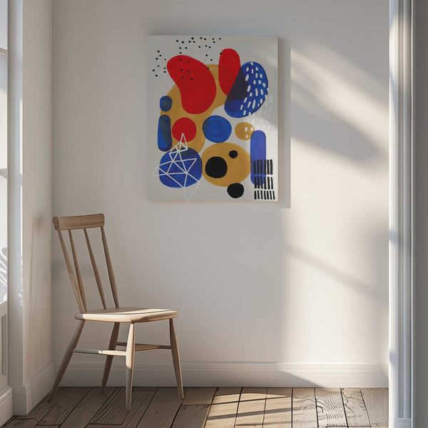 Tablou canvas „Primary Fun” de Ejaaz Haniff