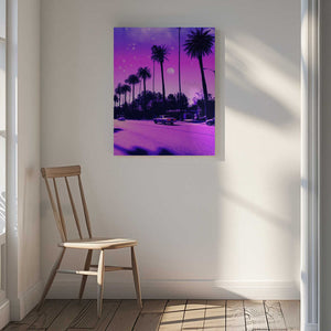 Tablou canvas „Aesthetic Cali Drive” de Ritvik takkar