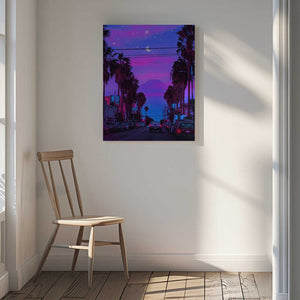 Tablou canvas „Lofi Cali” de Ritvik takkar