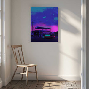 Tablou canvas „Neon Night” de Ritvik takkar