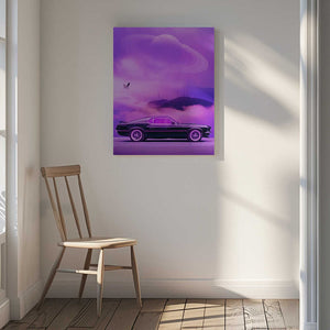 Tablou canvas „Outrun Drive” de Ritvik takkar