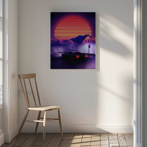 Tablou canvas „Retro Synth” de Ritvik takkar
