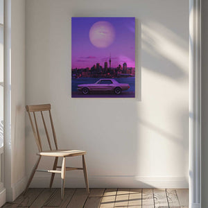 Tablou canvas „Serene Drive” de Ritvik takkar