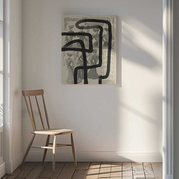 Tablou canvas „Abstract paper I” de Studio Palette