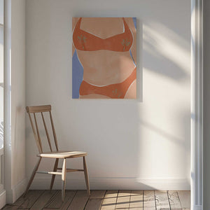 Tablou canvas „Bikini Babe” de Ivy Green Illustrations