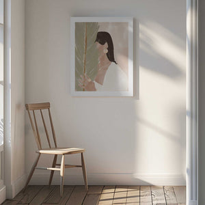 Tablou canvas „Plant Girl” de Ivy Green Illustrations