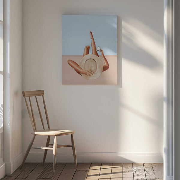 Tablou canvas „Poolside Girl” de Ivy Green Illustrations