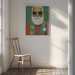 Tablou canvas „Sunny Santa Style” de Treechild