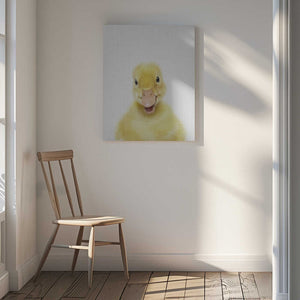 Tablou canvas „Peekaboo Baby Duck” de Lola Peacock