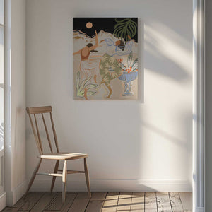 Tablou canvas „Moonlightdance” de Arty Guava