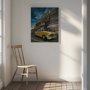 Tablou canvas „Taxi” de pirouz moshavash