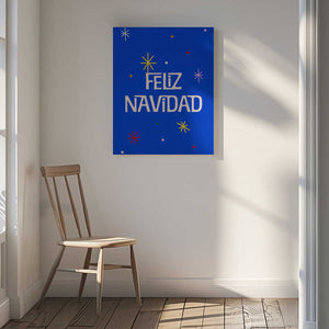 Tablou canvas „Feliz Navidad” de Frankie Kerr-Dineen