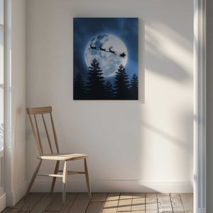 Tablou canvas „Santa Claus Christmas” de Ariz Rab