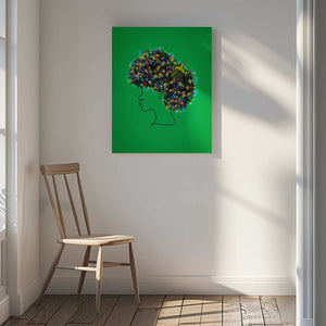 Tablou canvas „Afro Lights” de Artem Pozdniakov