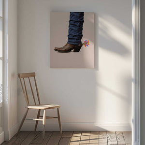 Tablou canvas „Not Serious Cowboy” de Artem Pozdniakov