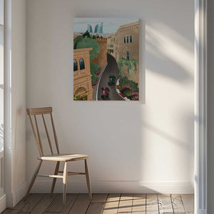 Tablou canvas „Baku Azerbeidzjan” de Goed Blauw