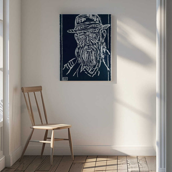 Tablou canvas „A grandpa” de Robert Thirtle