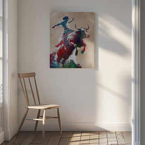 Tablou canvas „Sport Rodeo 1” de Justyna Jaszke