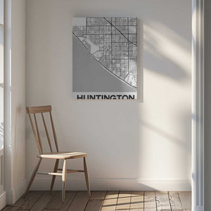 Tablou canvas „Huntington White” de StudioSix